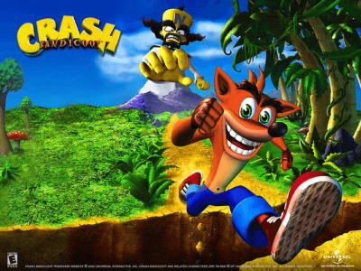 Crash Bandicoot - The Wrath of Cortex (USA) Title  Snaps
